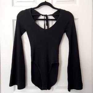 NWOT UO Out From Under Bell Sleeve Bodysuit